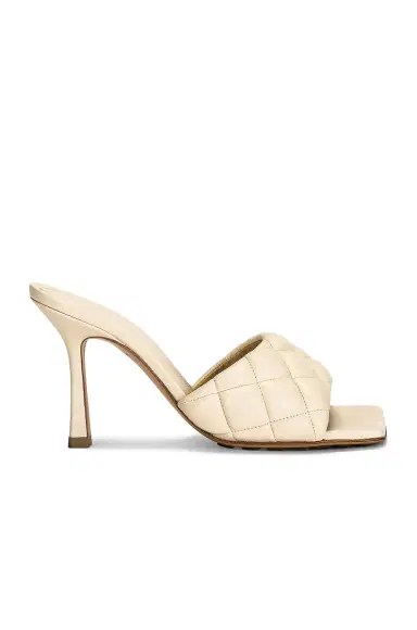 Bottega Veneta Padded Stretch Mule Sandals | Thumbnail 1 Bottega Veneta Padded Stretch Mule Sandals | Thumbnail 1