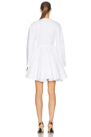 Alaïa Asymmetrical Belt Dress | Thumbnail 4 Alaïa Asymmetrical Belt Dress | Thumbnail 4