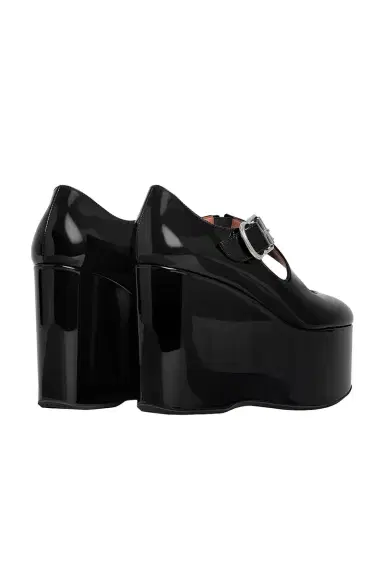 Alaïa Criss Cross Wedge | Thumbnail 3 Alaïa Criss Cross Wedge | Thumbnail 3