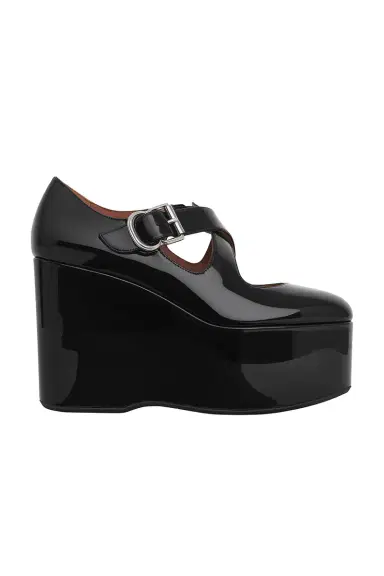 Alaïa Criss Cross Wedge | Thumbnail 1 Alaïa Criss Cross Wedge | Thumbnail 1