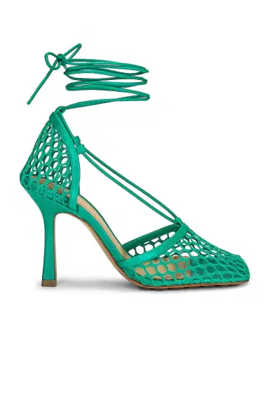 Bottega Veneta Stretch Ankle Strap Sandals | Thumbnail 1