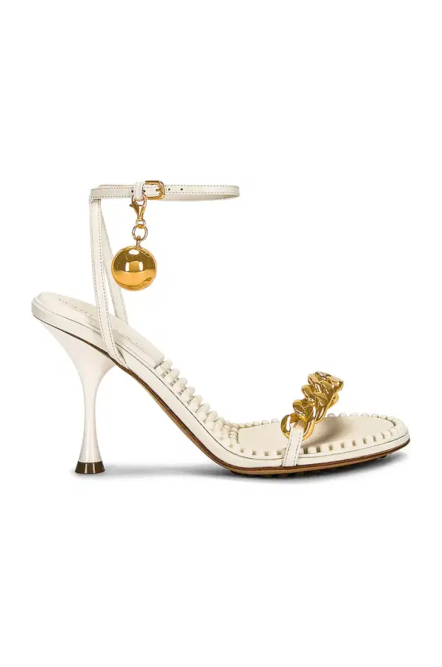 Bottega Veneta Dot Ankle Strap Sandals