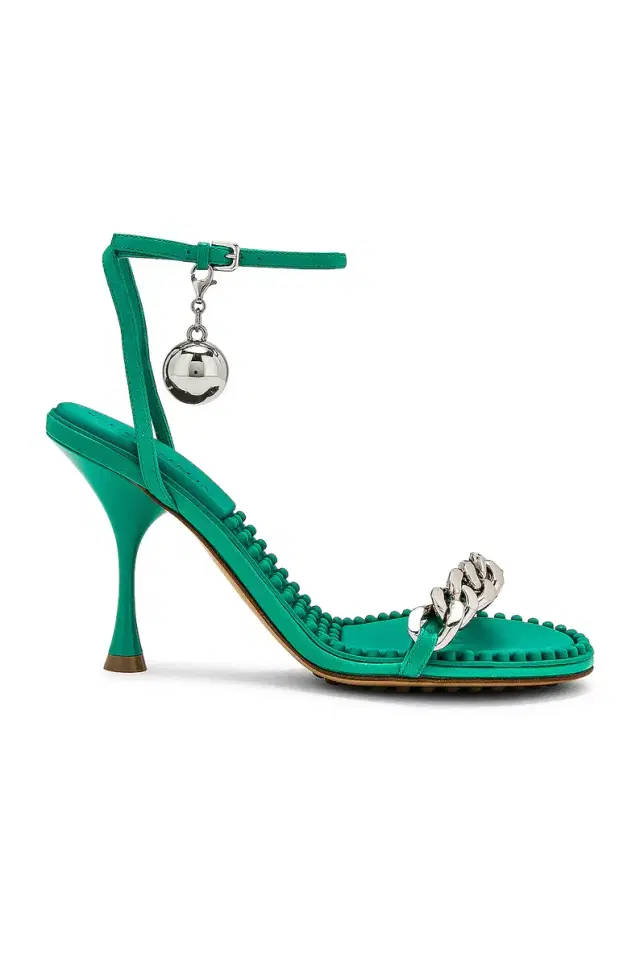 Bottega Veneta Dot Ankle Strap Sandals