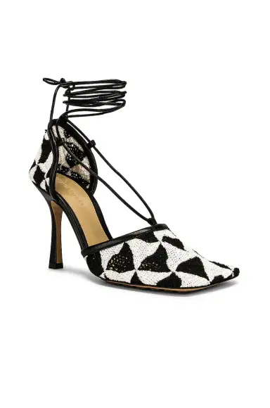 Bottega Veneta Stretch Lace Up Sandals | Thumbnail 2 Bottega Veneta Stretch Lace Up Sandals | Thumbnail 2