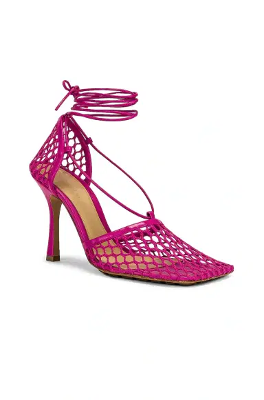 Bottega Veneta Stretch Ankle Strap Sandals | Thumbnail 2