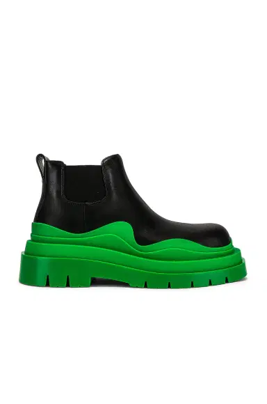 Bottega Veneta Tire Chelsea Ankle Boots | Thumbnail 1 Bottega Veneta Tire Chelsea Ankle Boots | Thumbnail 1