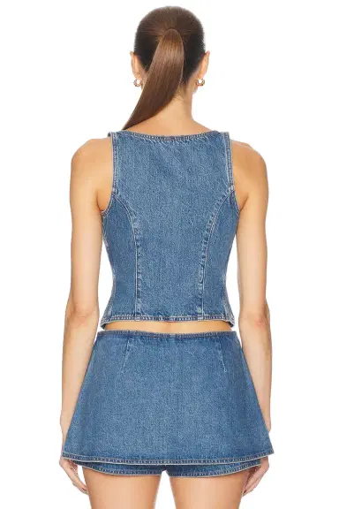 Cult Gaia Jade Top | Thumbnail 3