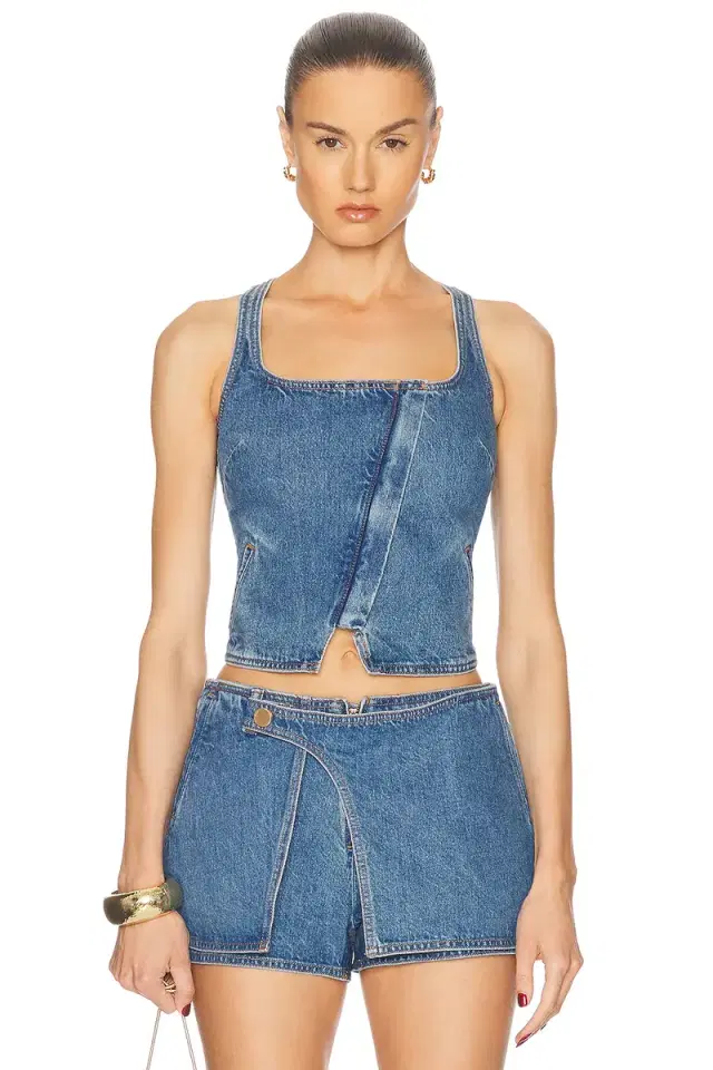 Cult Gaia Jade Top