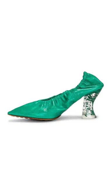 Bottega Veneta Almond Slip-On Pumps | Thumbnail 5 Bottega Veneta Almond Slip-On Pumps | Thumbnail 5