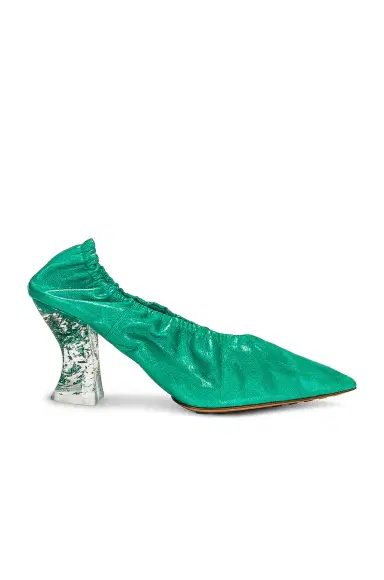 Bottega Veneta Almond Slip-On Pumps | Thumbnail 1 Bottega Veneta Almond Slip-On Pumps | Thumbnail 1