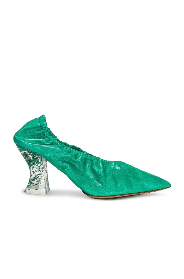 Bottega Veneta Almond Slip-On Pumps