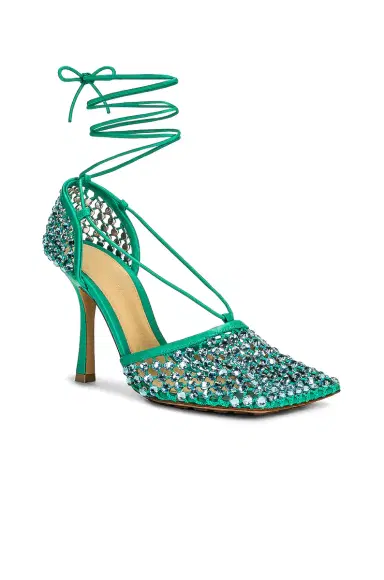 Bottega Veneta Stretch Lace-Up Sandals | Thumbnail 2