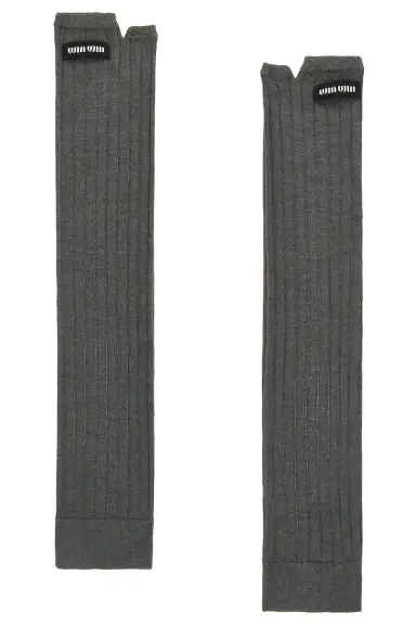 Miu Miu Long Gloves | Thumbnail 1 Miu Miu Long Gloves | Thumbnail 1