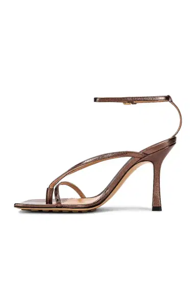 Bottega Veneta Stretch Metallic Leather Sandals | Thumbnail 5 Bottega Veneta Stretch Metallic Leather Sandals | Thumbnail 5