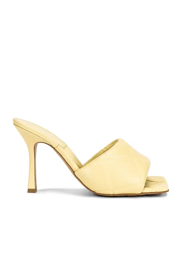 Bottega Veneta Rubber Lido Mule Sandals