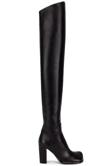 Bottega Veneta Leather Thigh High Boots | Thumbnail 1 Bottega Veneta Leather Thigh High Boots | Thumbnail 1