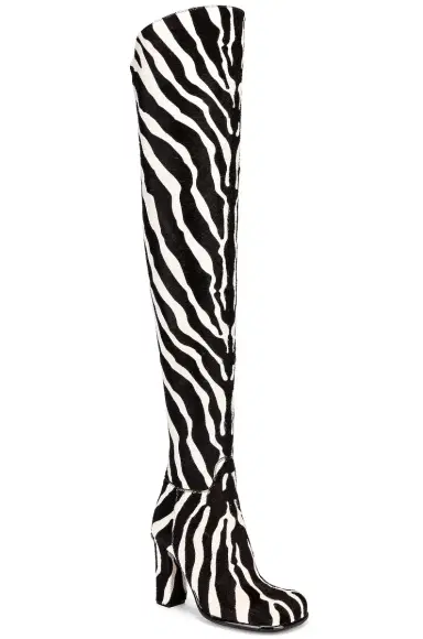 Bottega Veneta Leather Thigh High Boots | Thumbnail 2