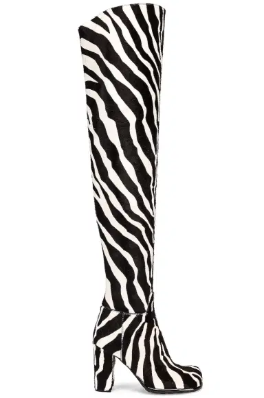 Bottega Veneta Leather Thigh High Boots | Thumbnail 1
