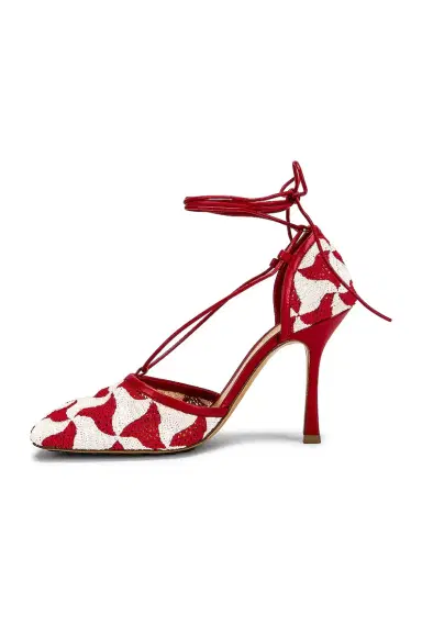 Bottega Veneta Stretch Lace Up Sandals | Thumbnail 5 Bottega Veneta Stretch Lace Up Sandals | Thumbnail 5