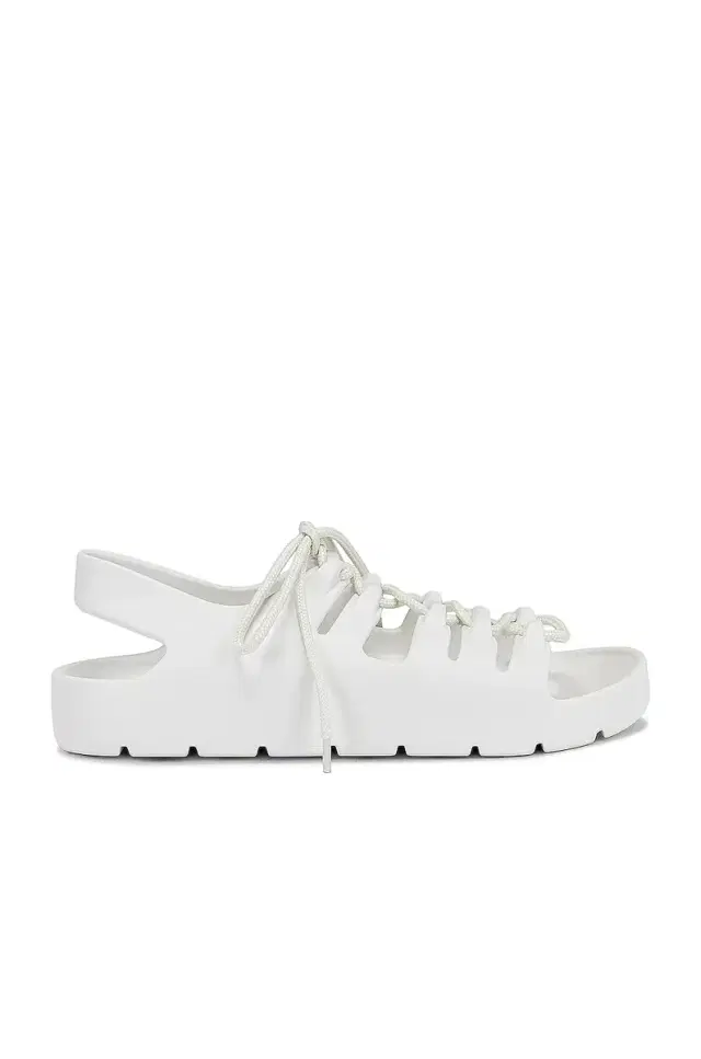 Bottega Veneta Jelly Lace Up Sandals