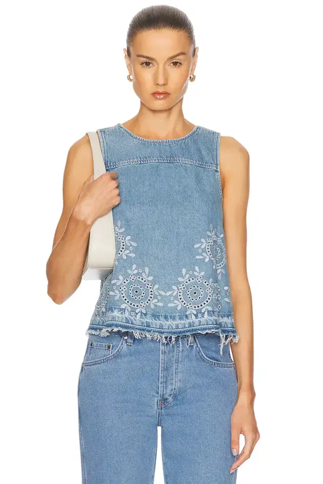 Ganni Denim Top