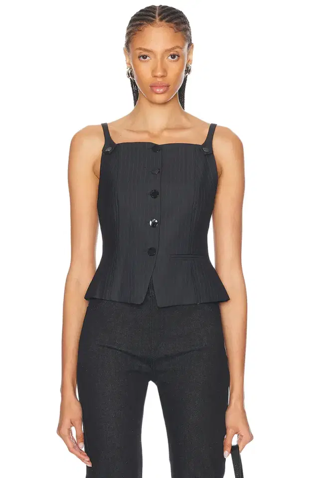 Ganni Suting Vest Top