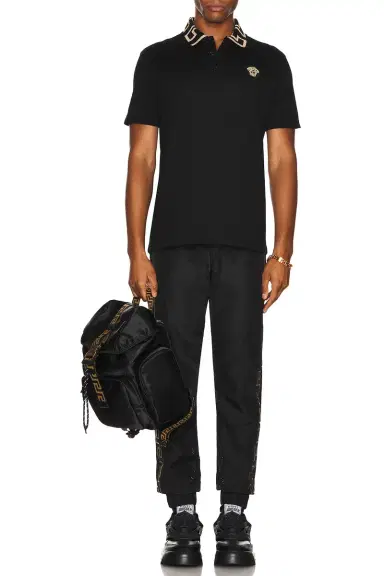 Versace Taylor Fit Polo | Thumbnail 2 Versace Taylor Fit Polo | Thumbnail 2