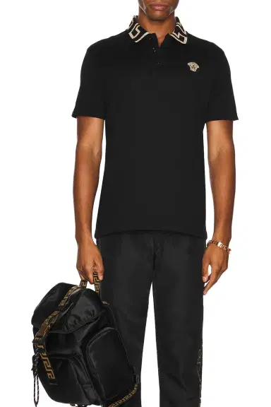 Versace Taylor Fit Polo | Thumbnail 1 Versace Taylor Fit Polo | Thumbnail 1