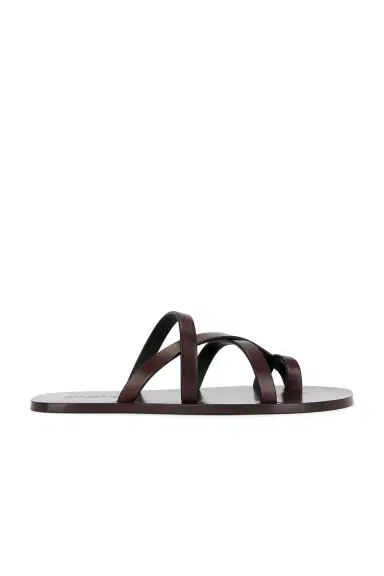 Saint Laurent Culver Flat Sandal | Thumbnail 1