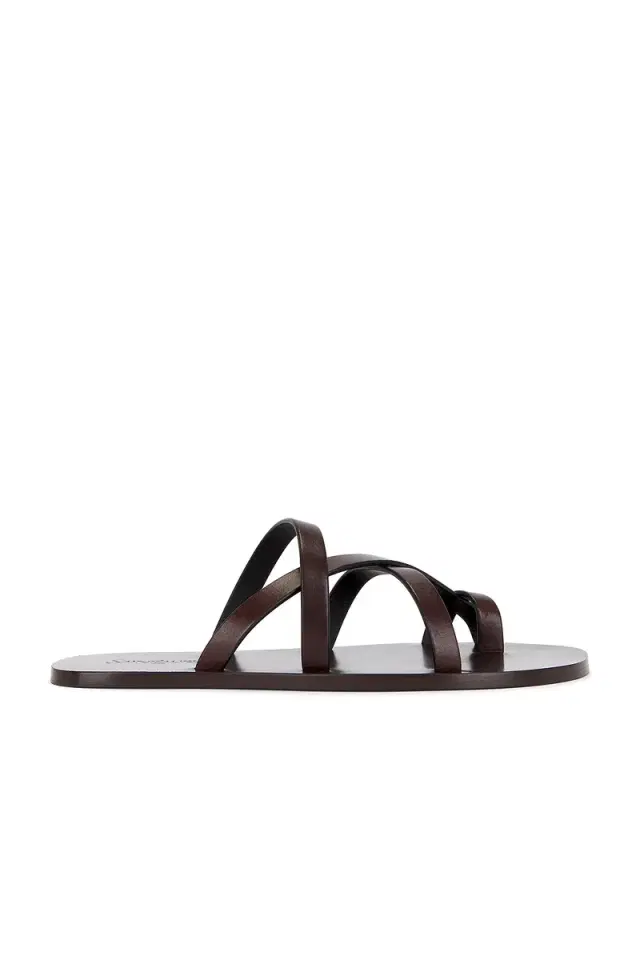 Saint Laurent Culver Flat Sandal