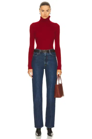 TOTEME Classic Cut Full Length Straight Leg | Thumbnail 4 TOTEME Classic Cut Full Length Straight Leg | Thumbnail 4