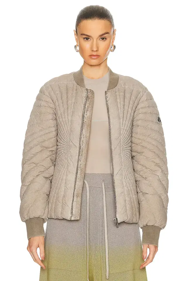 Rick Owens X Moncler Radiance Flight Jacket