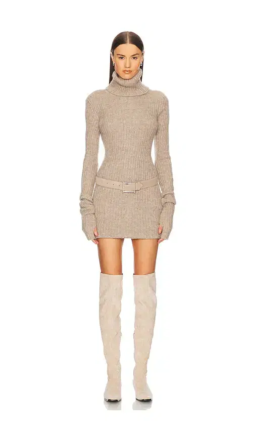 Helsa Lauren Mini Knit Dress