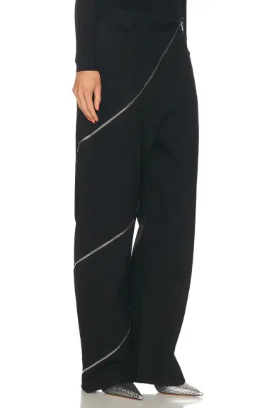 Alaïa Spiral Wide Leg Jeans | Thumbnail 2 Alaïa Spiral Wide Leg Jeans | Thumbnail 2