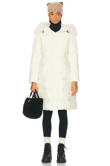 Moncler Blain Long Coat | Thumbnail 1
