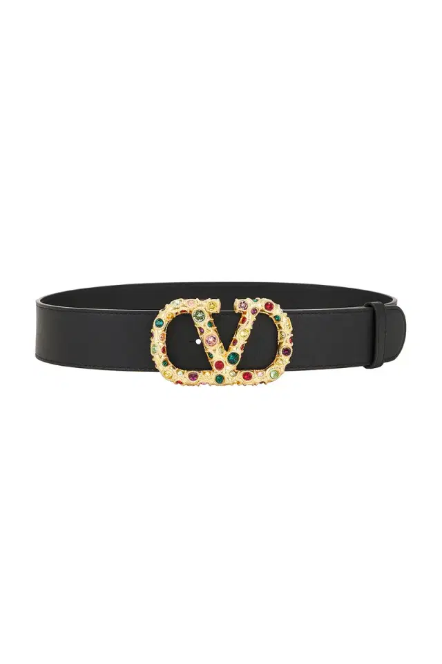 Valentino Garavani V Logo Jewele Signature 40 Belt