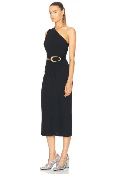 Bottega Veneta One Shoulder Dress | Thumbnail 3 Bottega Veneta One Shoulder Dress | Thumbnail 3