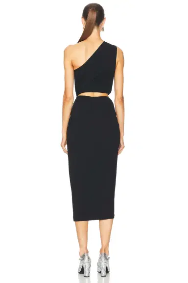 Bottega Veneta One Shoulder Dress | Thumbnail 4 Bottega Veneta One Shoulder Dress | Thumbnail 4