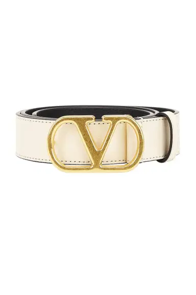 Valentino Garavani V Logo Signature 30 Belt | Thumbnail 3