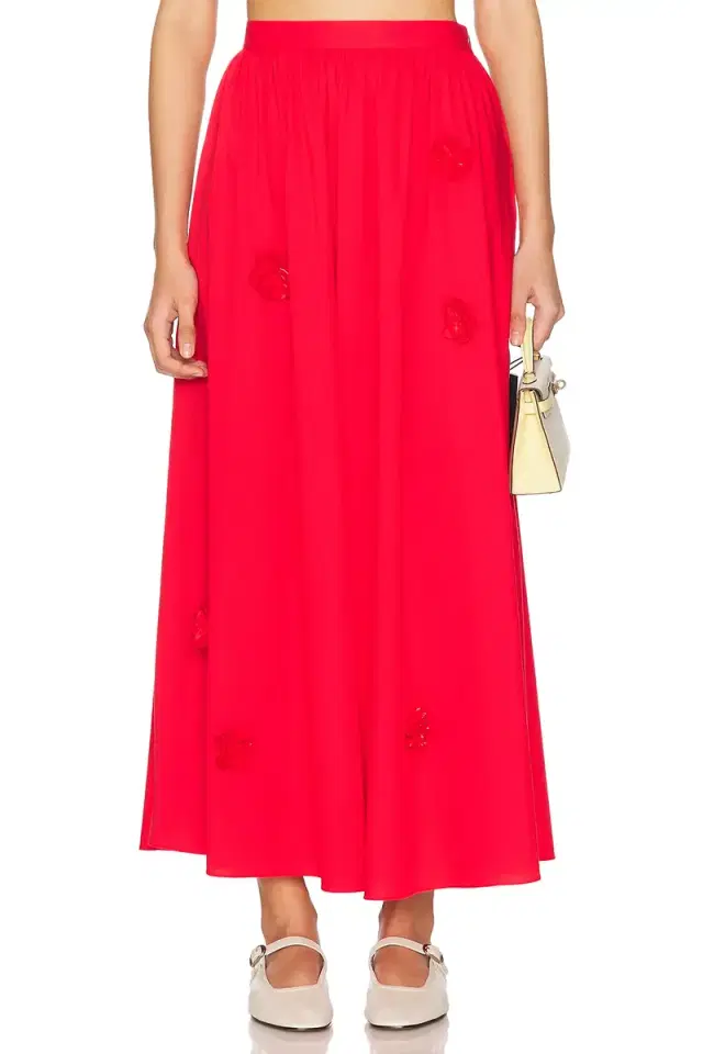 CAROLINE CONSTAS Marcheline Midi Skirt