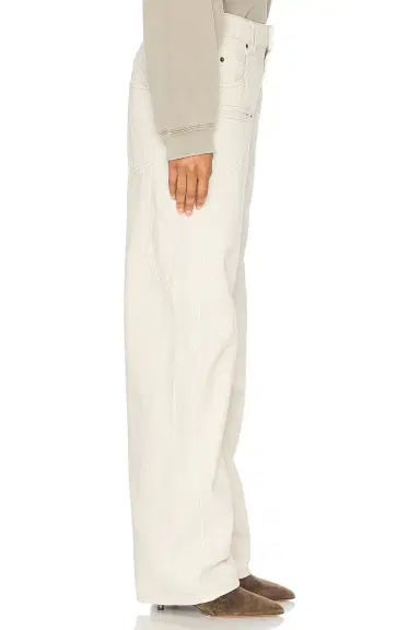 Isabel Marant Beryl Straight Leg Jeans | Thumbnail 3