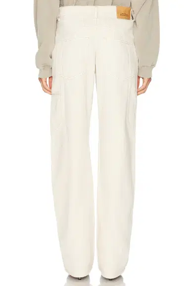 Isabel Marant Beryl Straight Leg Jeans | Thumbnail 4