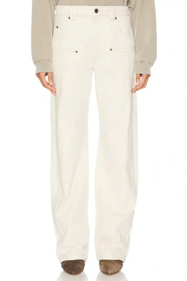 Isabel Marant Beryl Straight Leg Jeans