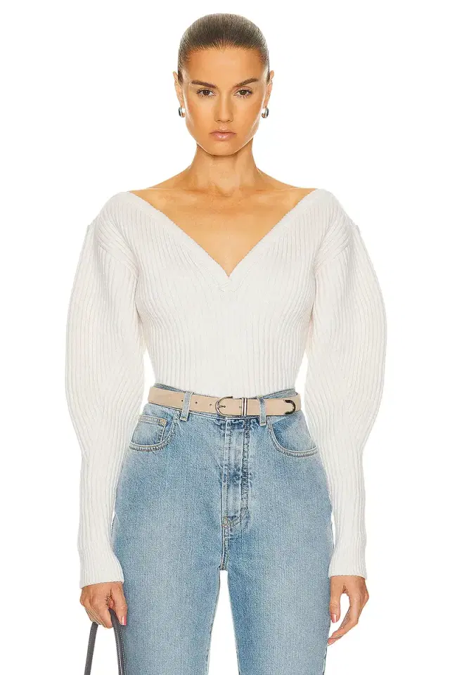 ALAÏA Ribbed Sweater