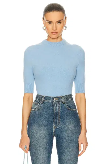Alaïa Cropped Jumper Sweater | Thumbnail 1 Alaïa Cropped Jumper Sweater | Thumbnail 1
