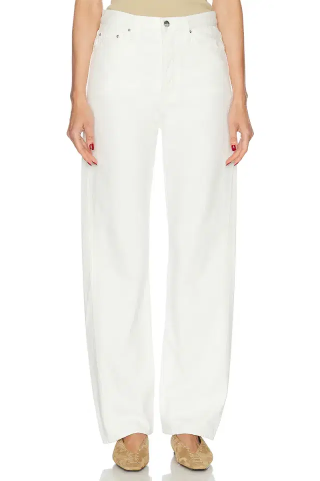 Twisted Seam Full Length Jeans