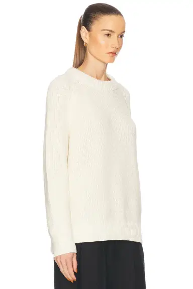 Jenni Kayne Oversized Cotton Fisherman Sweater | Thumbnail 2 Jenni Kayne Oversized Cotton Fisherman Sweater | Thumbnail 2