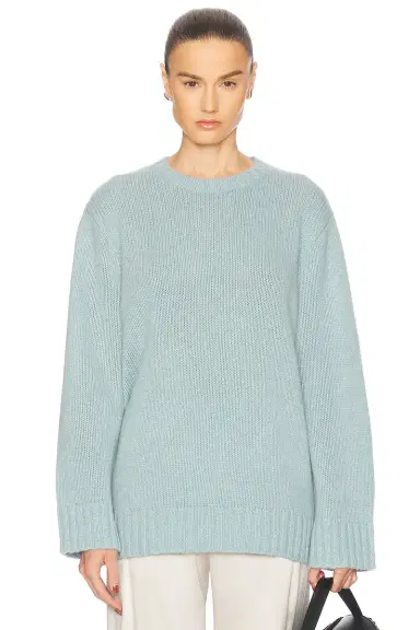 Jenni Kayne Cashmere Amelia Crewneck Sweater | Thumbnail 1 Jenni Kayne Cashmere Amelia Crewneck Sweater | Thumbnail 1