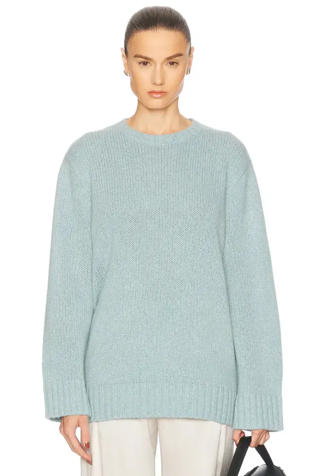 Cashmere Amelia Crewneck Sweater Cashmere Amelia Crewneck Sweater