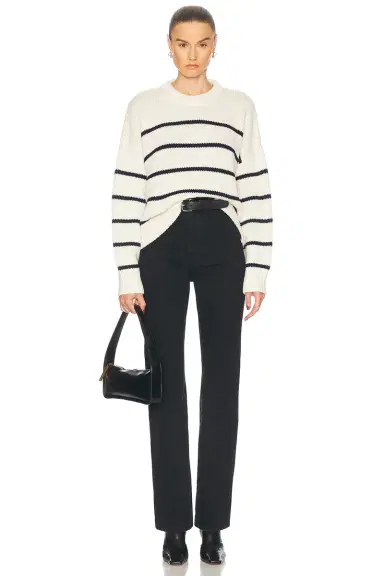 Jenni Kayne Chloe Crewneck Sweater | Thumbnail 4 Jenni Kayne Chloe Crewneck Sweater | Thumbnail 4